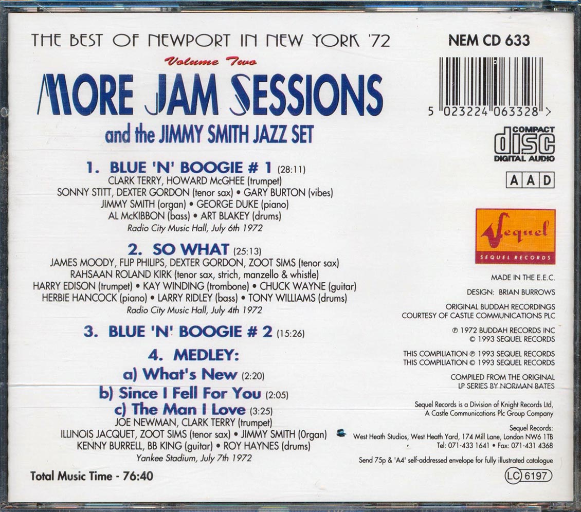 Al McKibbon, Larry Ridley, Roy Haynes, Etc. - The Best Of Newport In New York