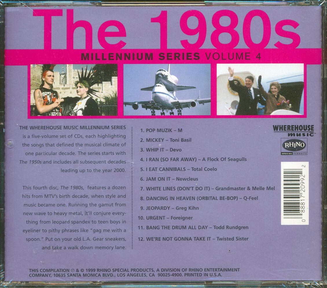 Todd Rundgren, Foreigner, Twisted Sisters, Etc. - The 1980s Volume Four