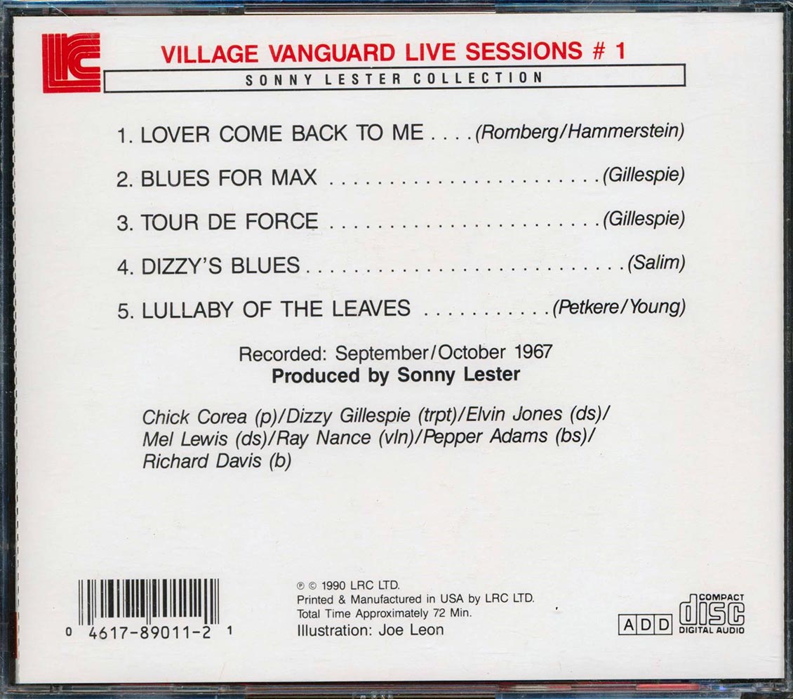 Chick Corea, Dizzy Gillespie, Elvin Jones, Etc. - Village Vanguard Live Sessions 1