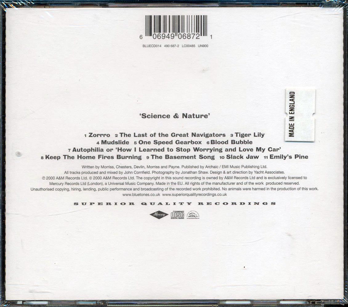 The Bluetones  - Science And Nature