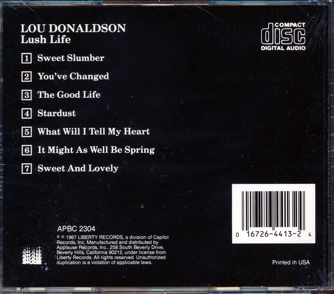 Lou Donaldson - Lush Life
