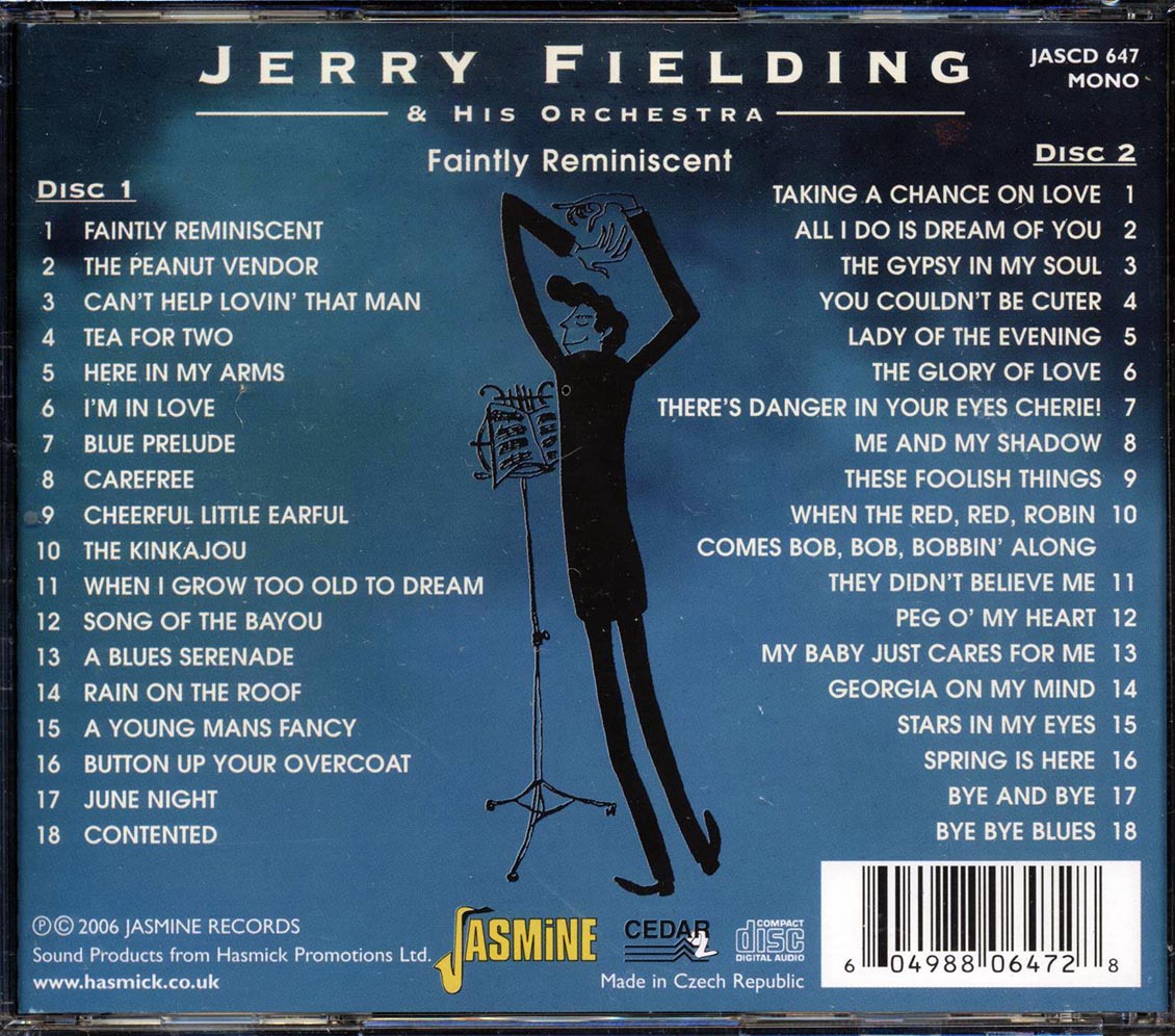 Jerry Fielding & His Orchestra - Faintly Reminiscent (2xCD)