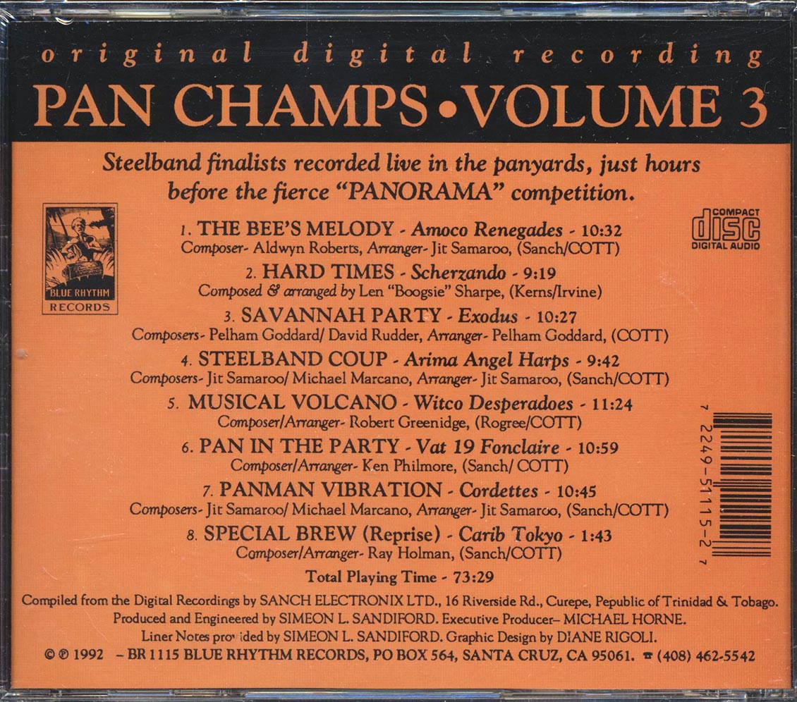 Amoco Renegades, Scherzando, Exodus, Etc. - Pan Champs Volume 3