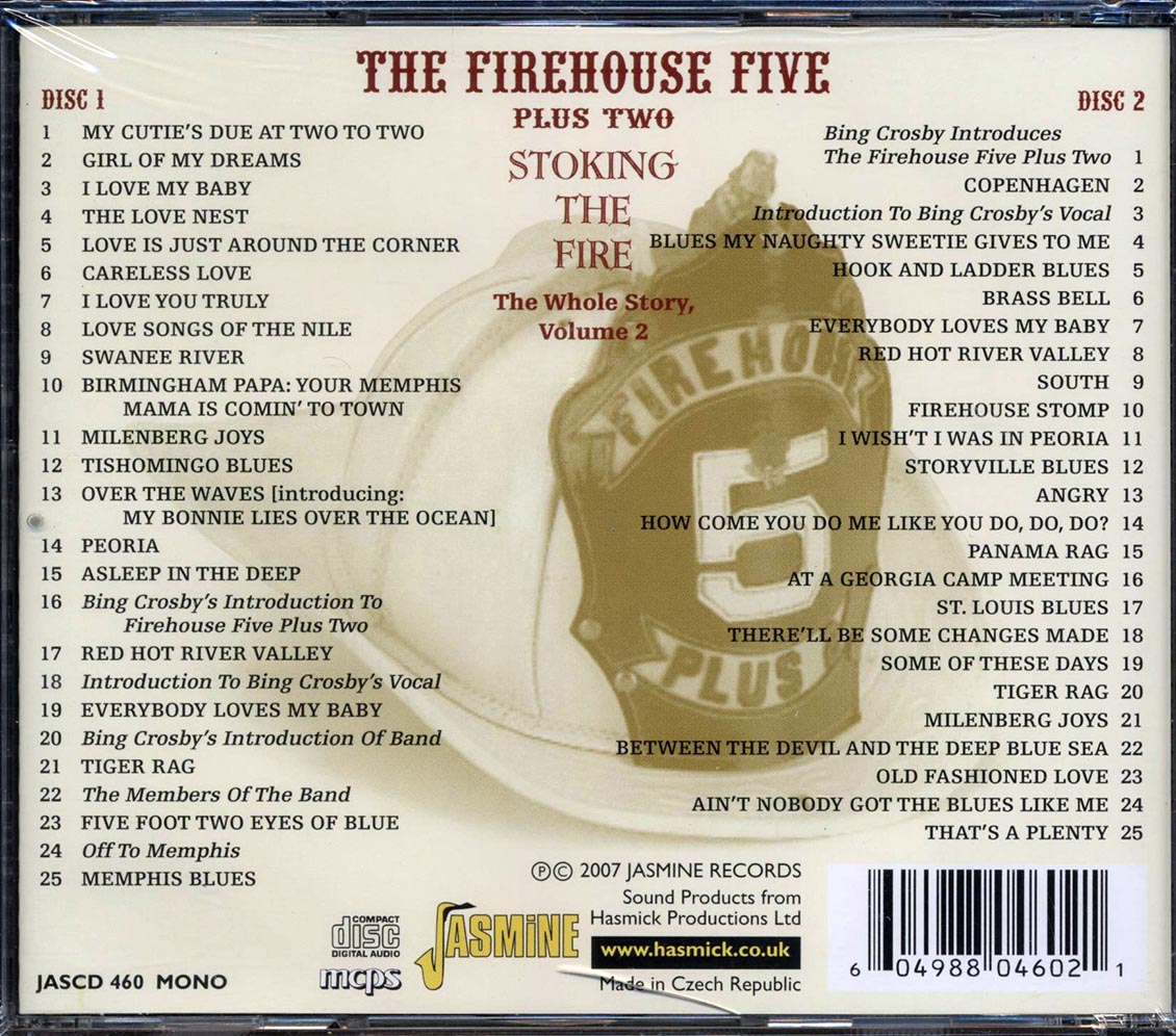 The Firehouse Five Plus Two - Stoking The Fire: The Whole Story Volume 2 (2xCD)