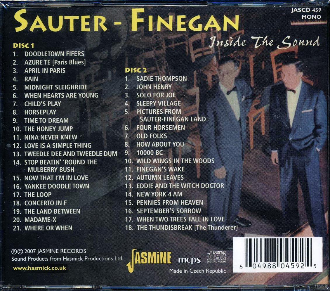 Sauter-Finegan Orchestra - Inside The Sound (2xCD)