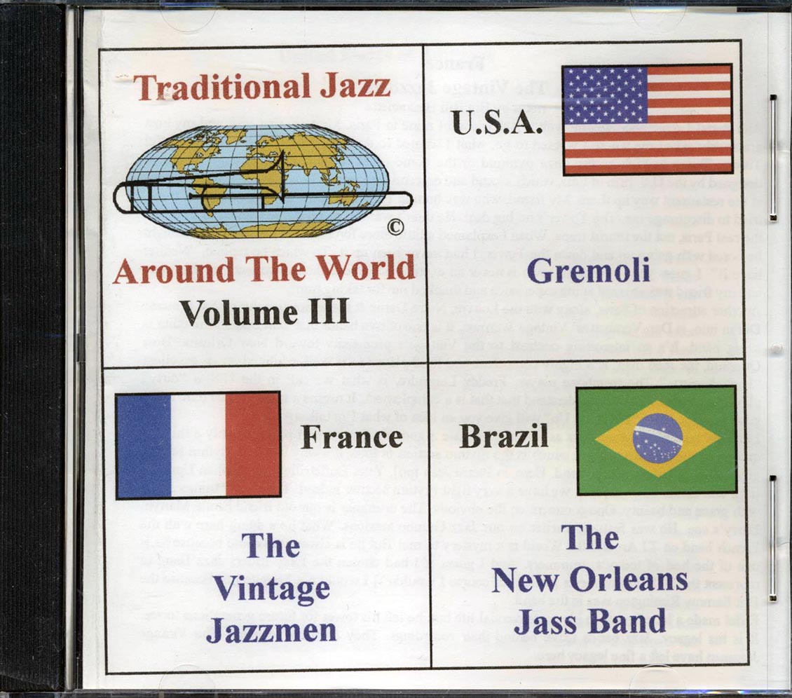Gremoli, The New Orleans Jass Band, The Vintage Jazzmen - Traditional Jazz Around The World Volume 3