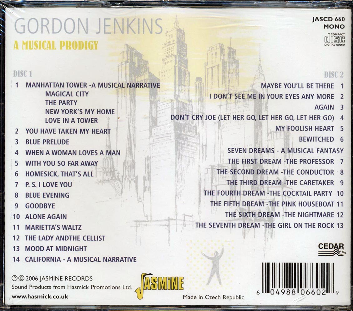 Gordon Jenkins - A Musical Prodigy (2xCD)
