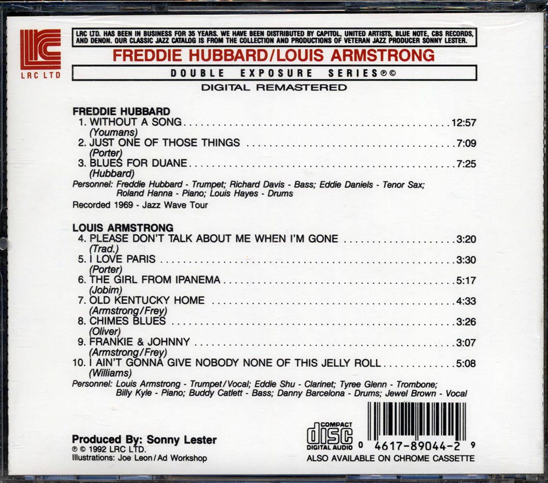 Freddie Hubbard, Louis Armstrong - Double Exposure