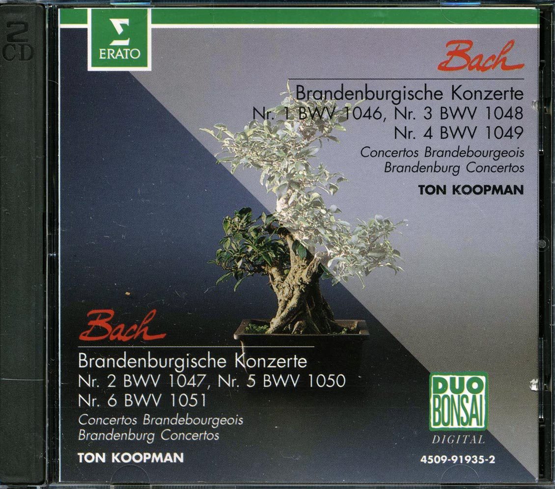Bach, Ton Koopman - Brandenburgische Konzerte (2xCD)