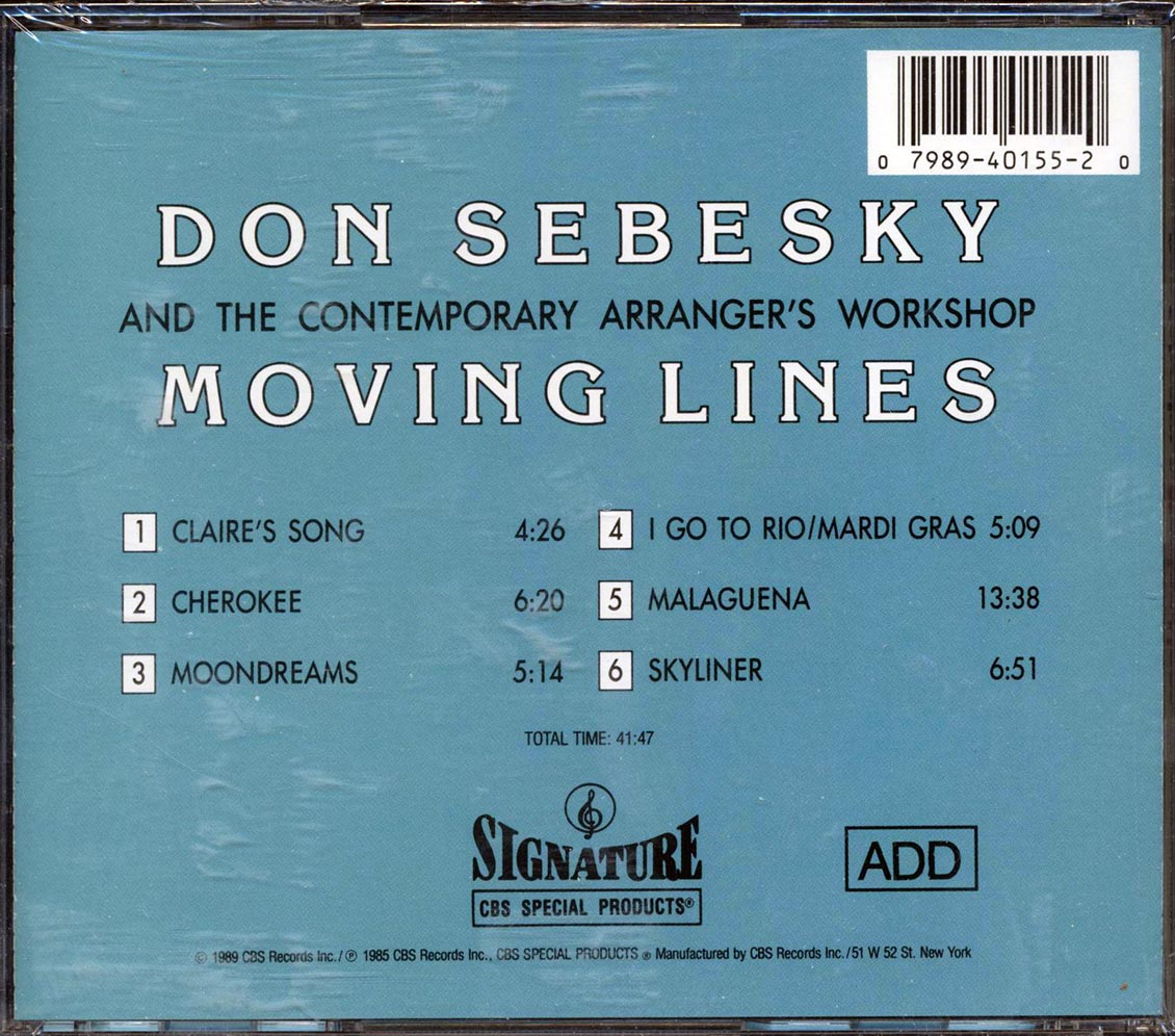 Don Sebesky - Moving Lines