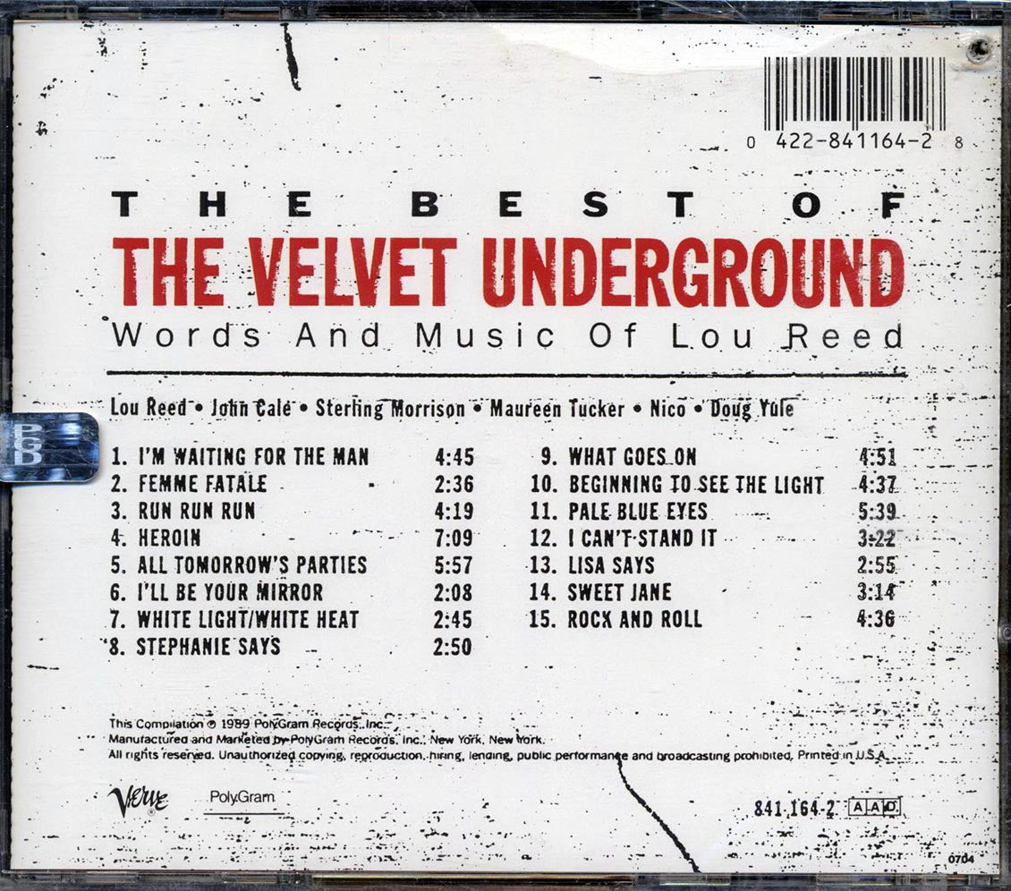The Velvet Underground - The Best Of The Velvet Underground: Words And Music Of Lou Reed (marked/ltd stock)