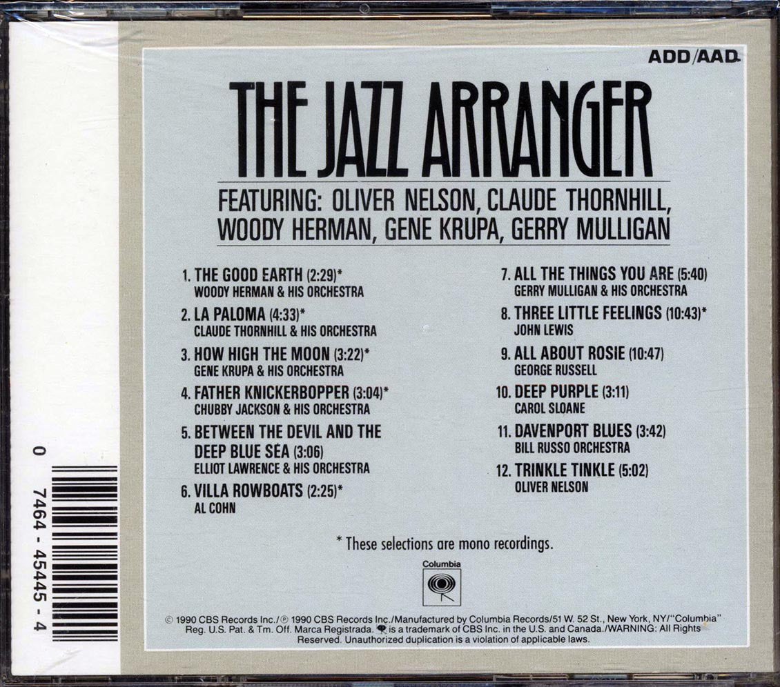 Woody Herman, Gene Krupa, Al Cohn, Etc. - The Jazz Arranger