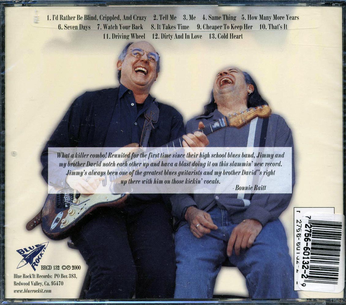David Raitt, Jimmy Thackery - That's It