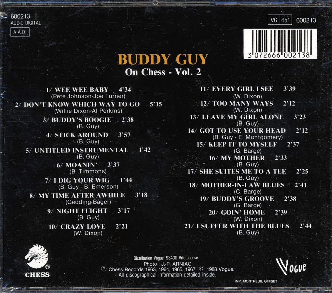 Buddy Guy - On Chess Volume 2