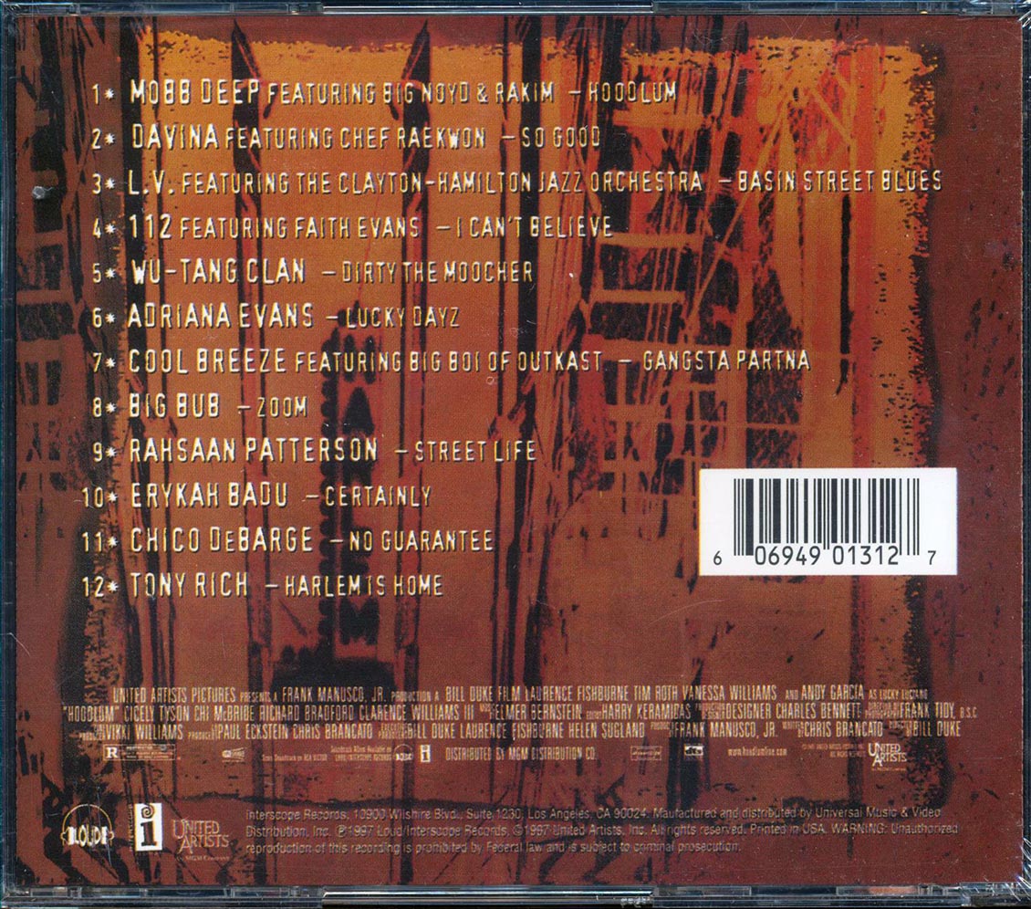 Mobb Deep, Davina, LV, Etc. - Hoodlum Music Inspired By The Motion Picture