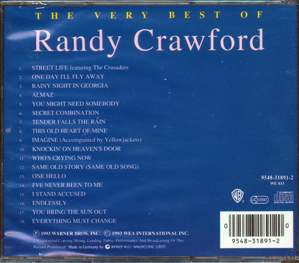Randy Crawford - The Very Best Of Randy Crawford