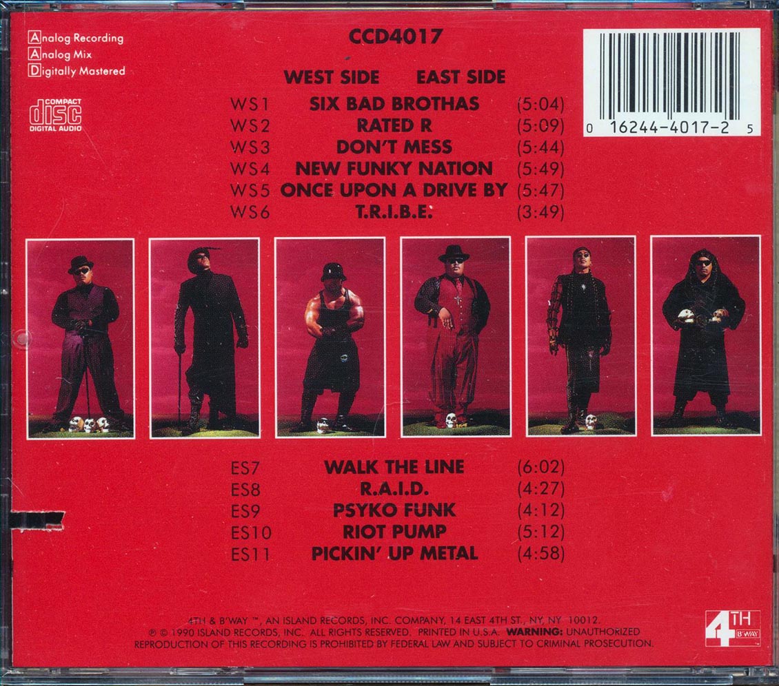 Boo-Yaa Tribe - New Funky Nation  (marked/ltd stock)