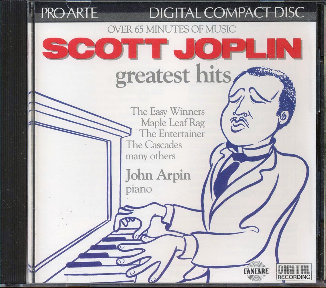 Scott Joplin, John Arpin  - Scott Joplin Greatest Hits