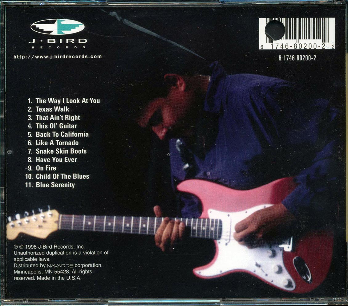 Greg Serrato  - Child Of The Blues  (marked/ltd stock)