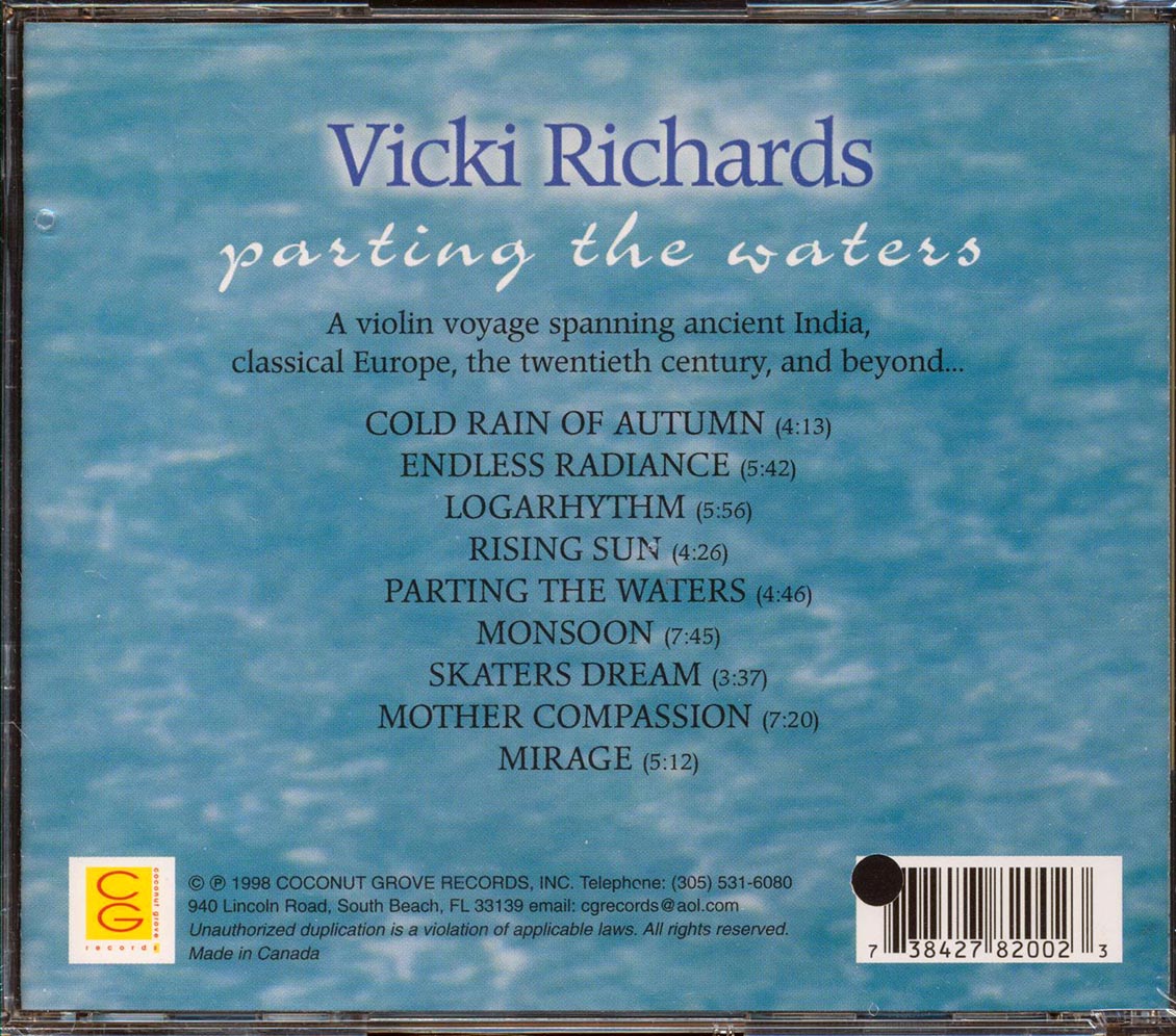 Vicki Richards  - Parting The Waters (marked/ltd stock)