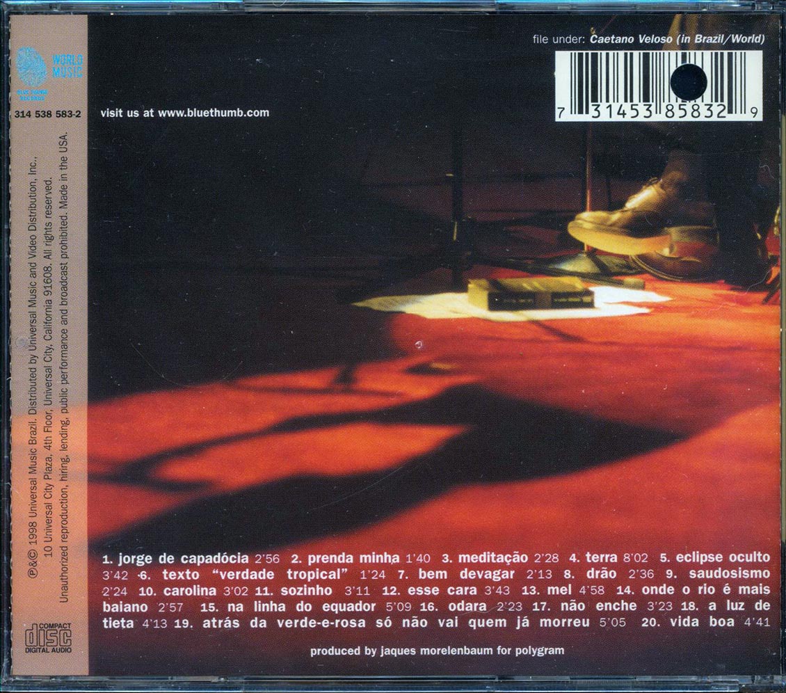 Caetano Veloso  - Prenda Minha  (marked/ltd stock)
