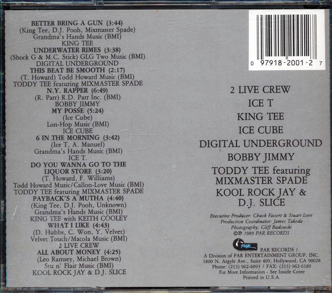 Digital Underground, Bobby Jimmy, King Tee, Ice-T, Etc. - Prime Kuts Volume One