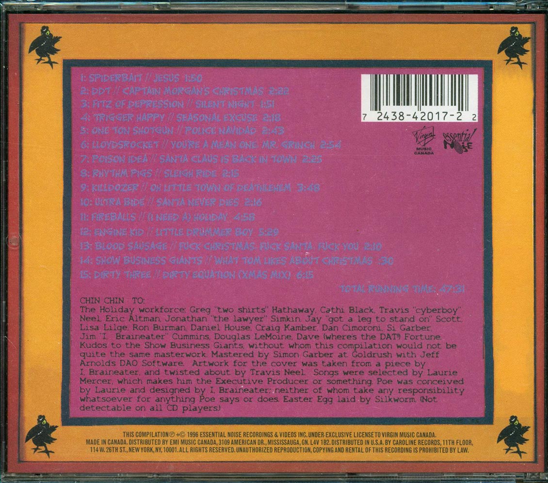 Silkworm, Spiderbait, Fitz Of Depression, Etc. - Hardcore Holiday
