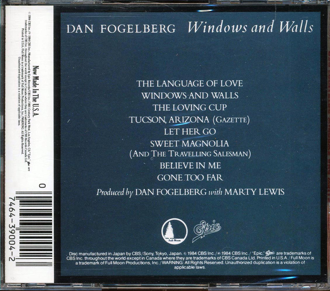 Dan Fogelberg - Windows And Walls