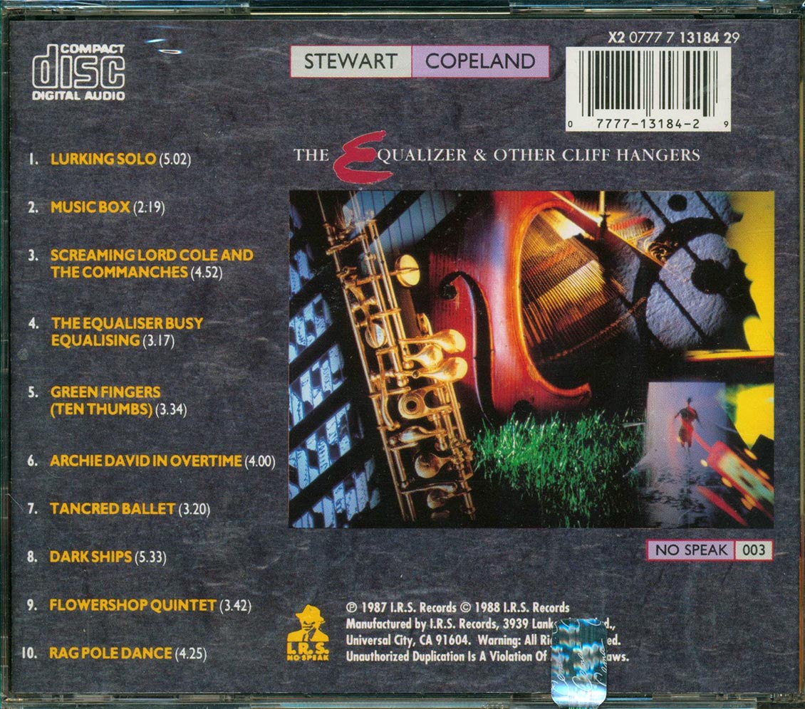 Stewart Copeland - The Equalizer & Other Cliff Hangers