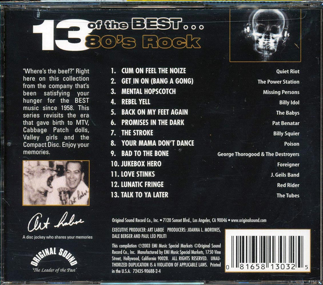 Quiet Riot, Billy Idol, Pat Benatar, Etc. - Oldies But Goodies: Real 80's Rock Volume 1