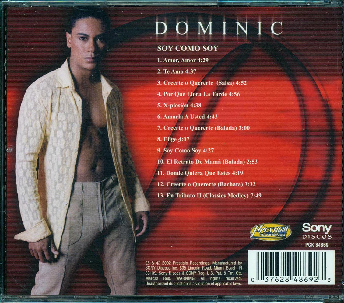 Dominic - Soy Como Soy