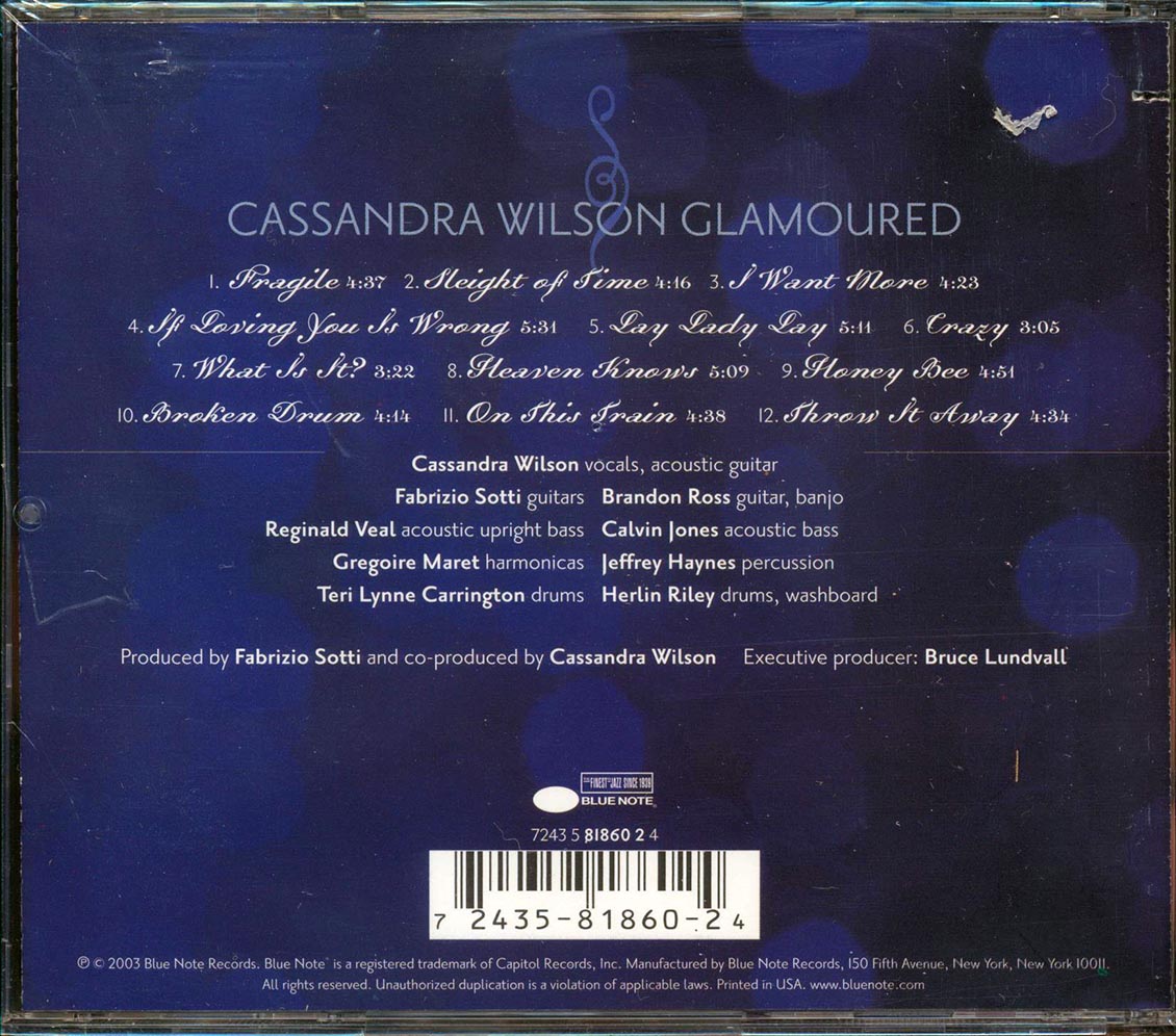 Cassandra Wilson - Glamoured