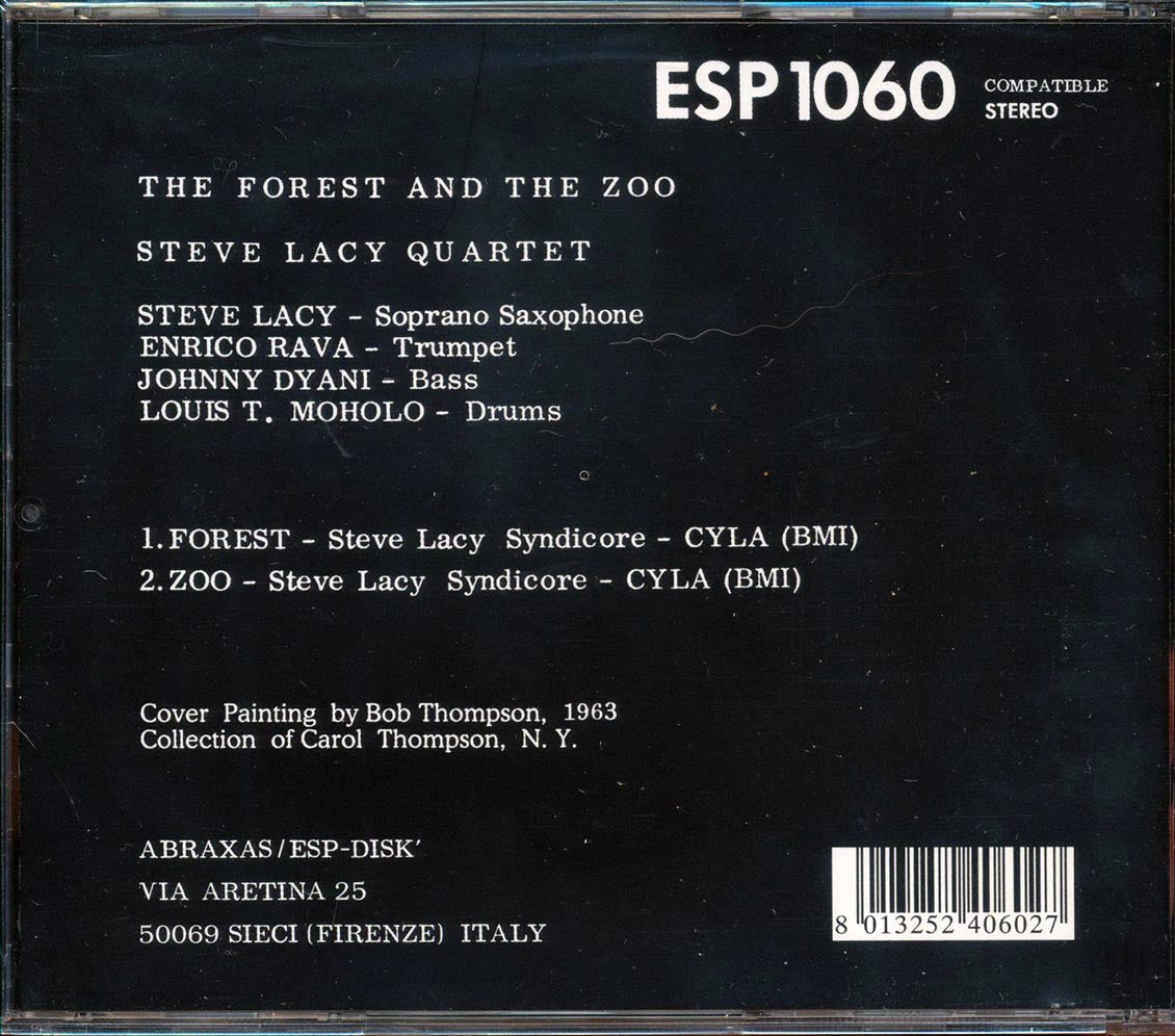 Steve Lacy - The Forest And The Zoo