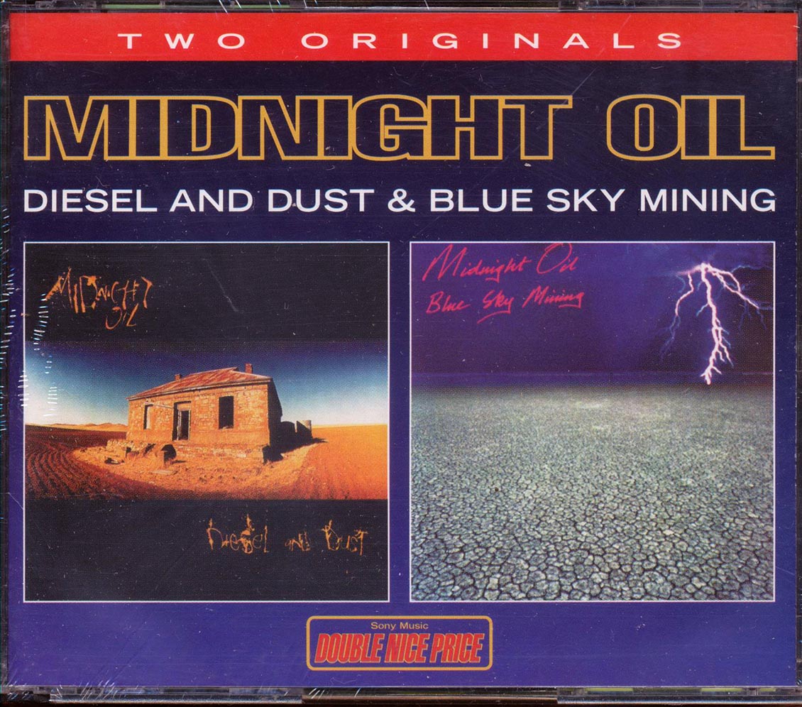 Midnight Oil - Diesel & Dust , Blue Sky Mining  (2 albums on 2 CDs) (2xCD)