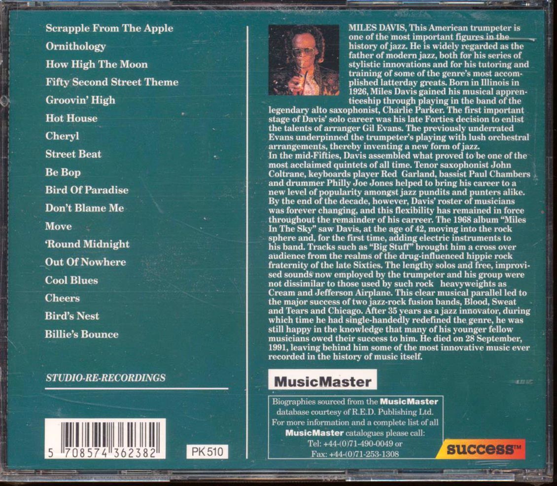 Charlie Parker, Miles Davis - Round Midnight