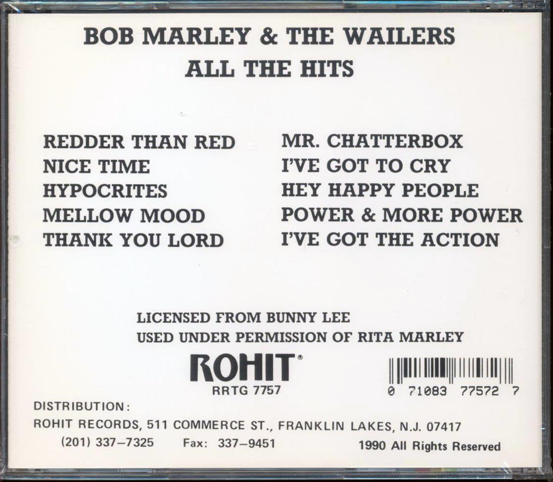 Bob Marley - All The Hits