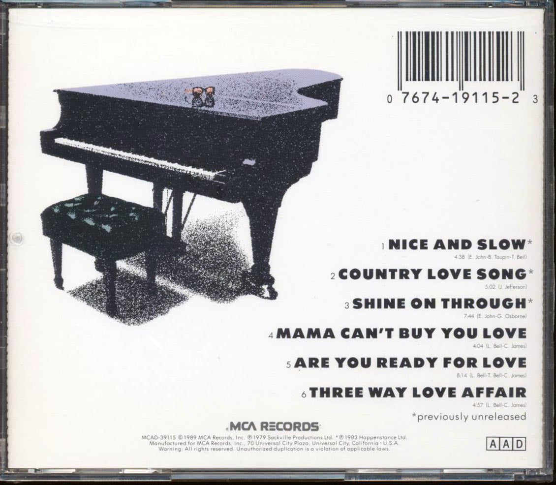 Elton John  - The Complete Thom Bell Sessions