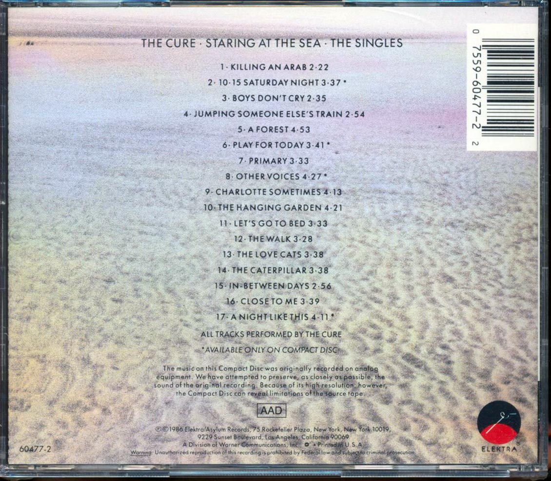 The Cure  - Staring At The Sea The Singles