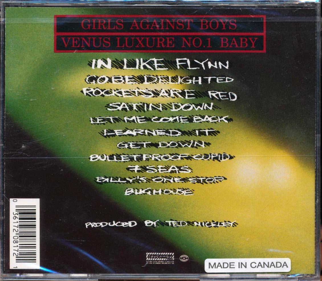 Girls Against Boys - Venus Luxure No. 1 Baby