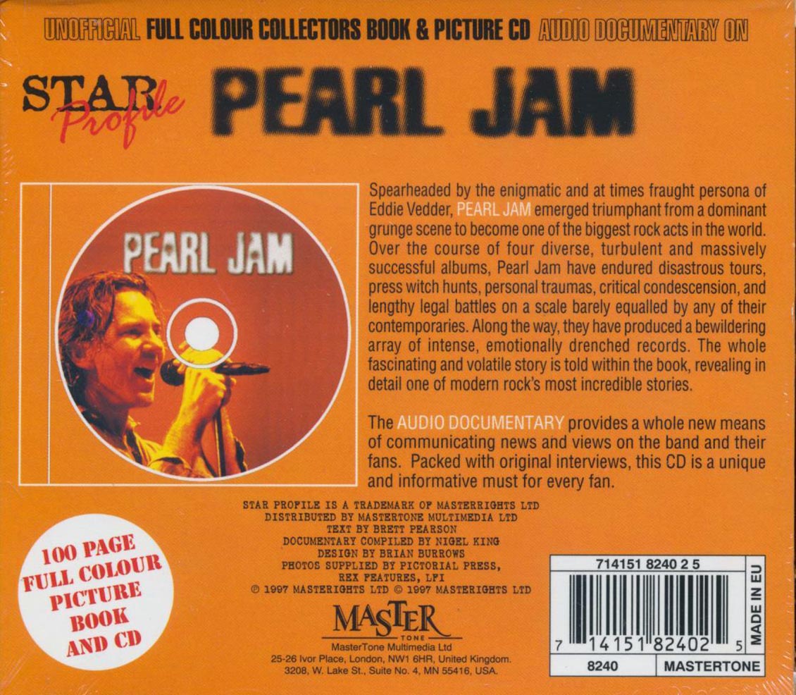Pearl Jam  - Star Profiles