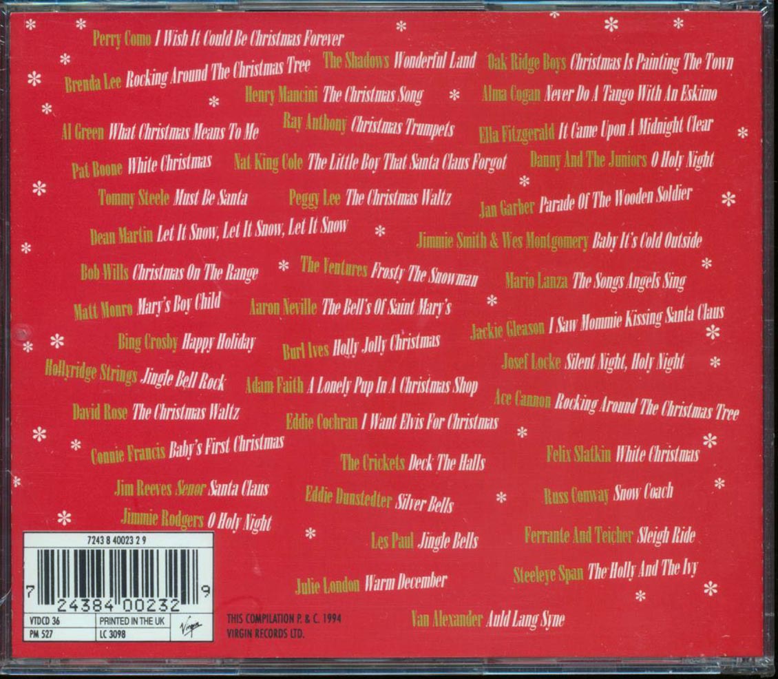 Perry Commo, The Shadows, Brenda Lee, Etc.  - Yule Cool 43 All Time Classics From The Golden Age Of The Christmas Song