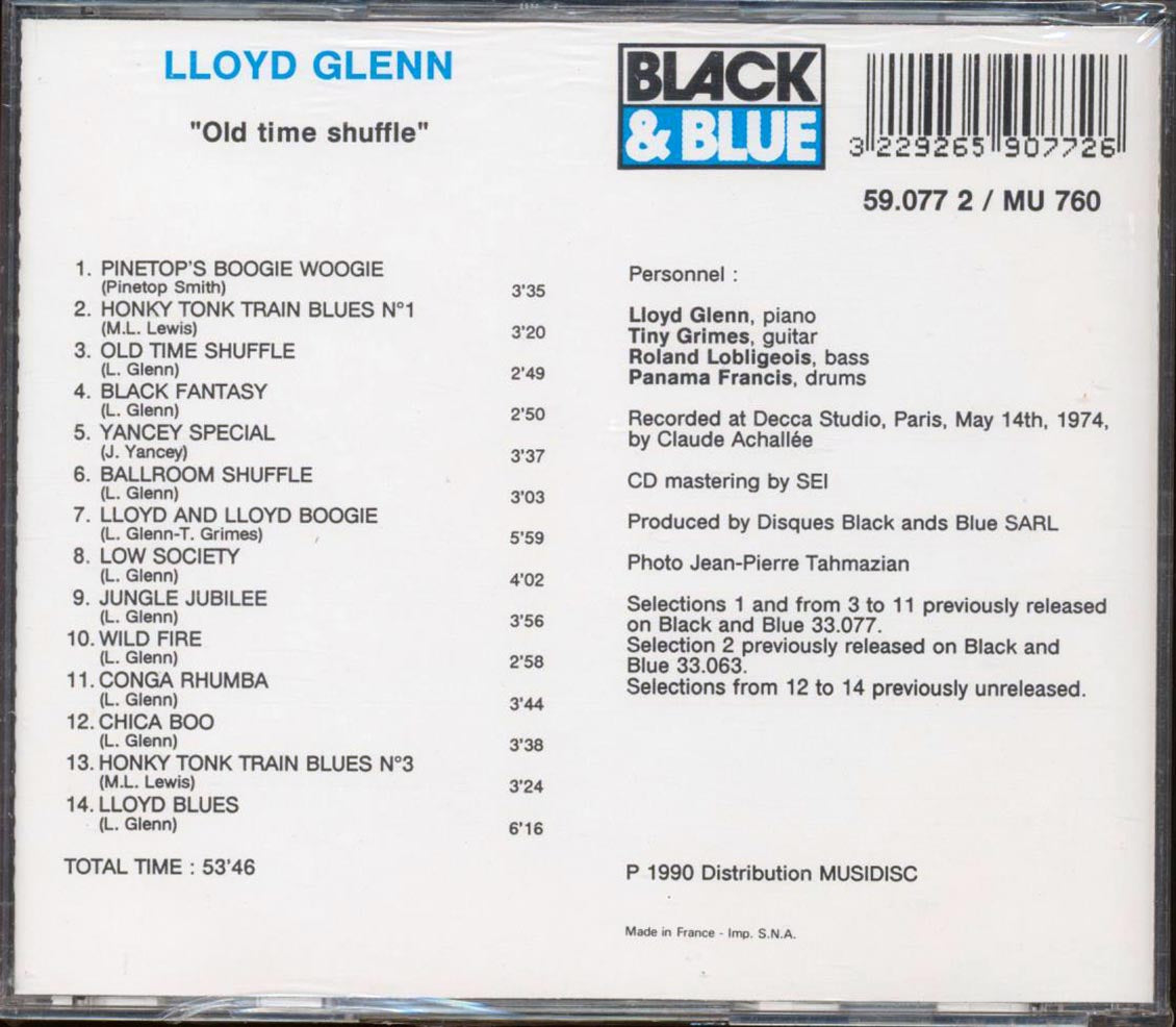 Lloyd Glenn - Old Time Shuffle