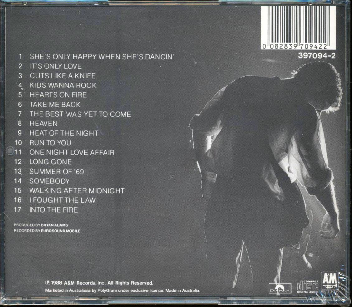 Bryan Adams - Live Live Live