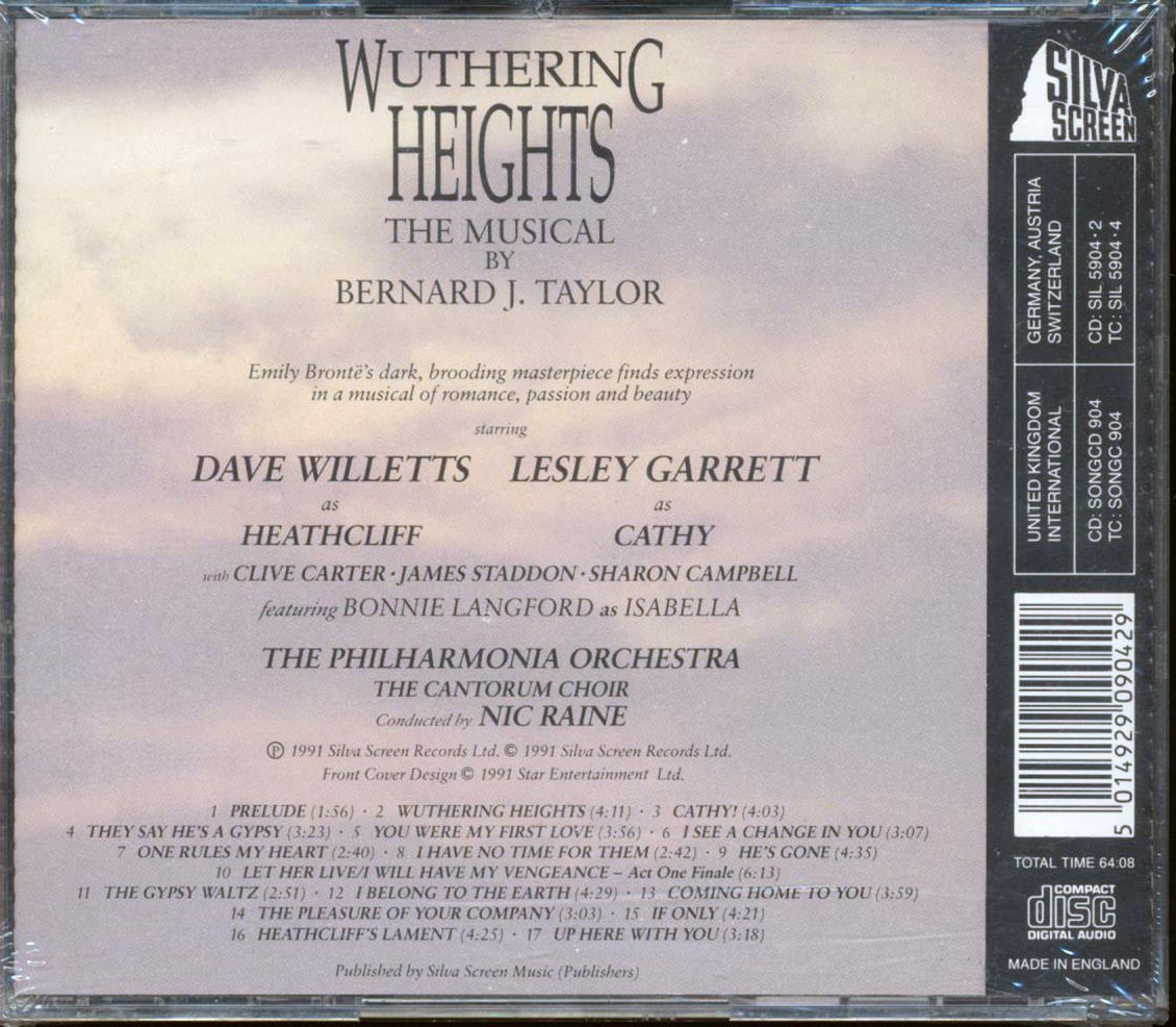 Bernard J Taylor  - Wuthering Heights The Musical