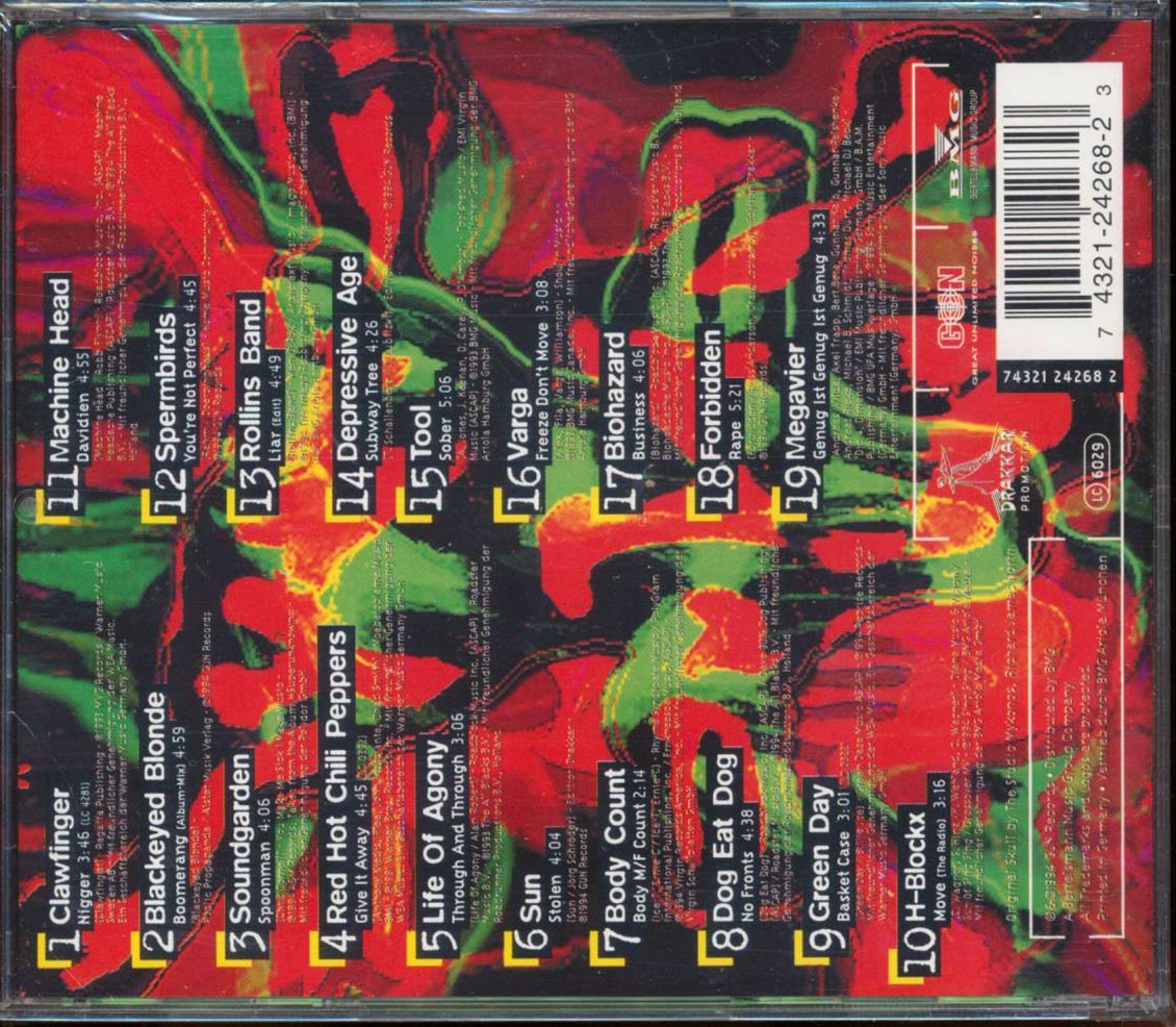 Clawfinger, Soundgarden, Red Hot Chili Peppers, Etc. - Crossing All Over Volume 3