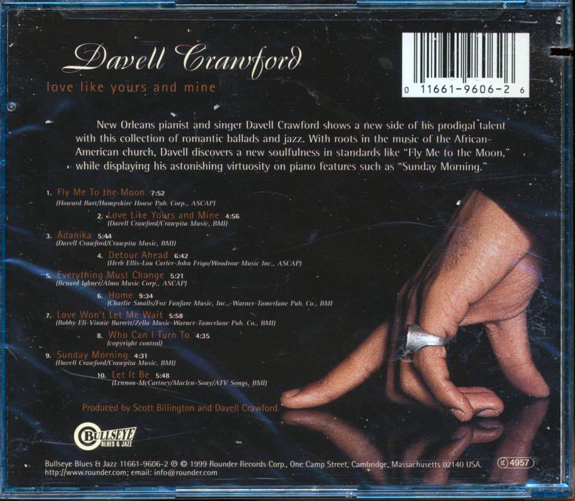 Davell Crawford - Love Like Yours And Mine (marked/ltd stock)