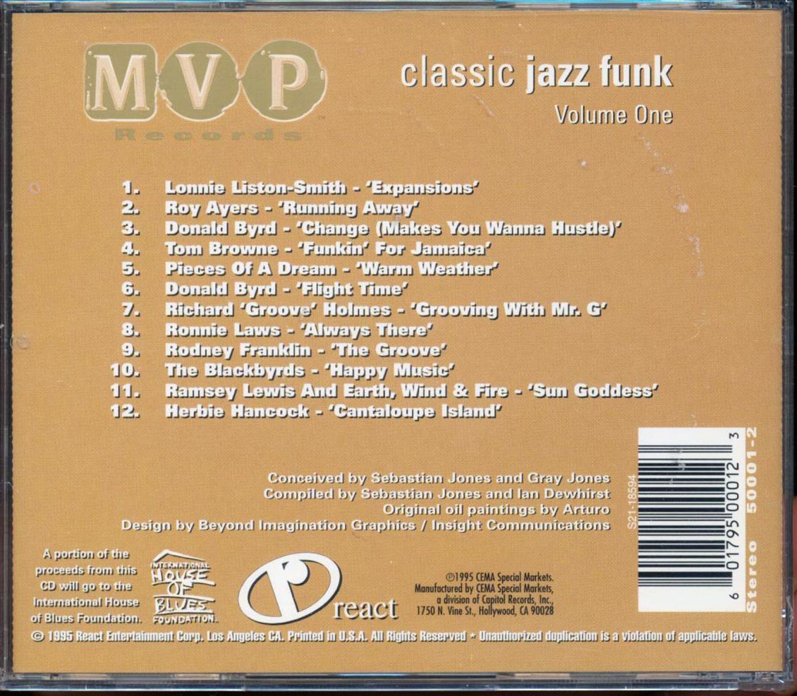 Lonnie Liston Smith, Roy Ayers, Donald Byrd, Etc. - Classic Jazz Funk Volume One