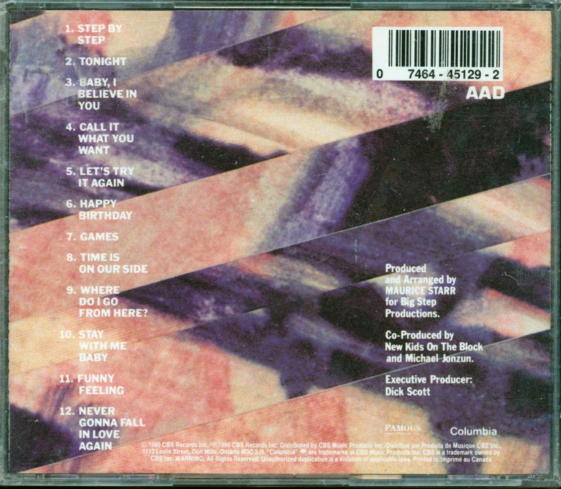New Kids On The Block  - Step By Step