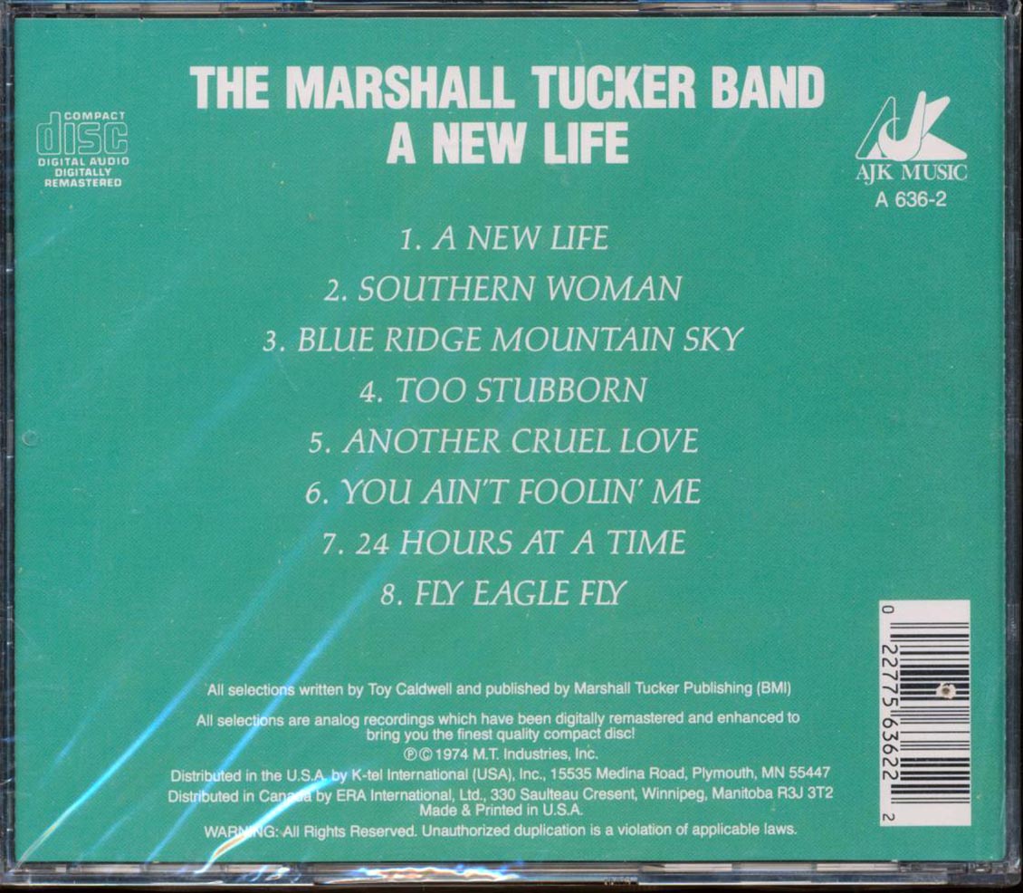 The Marshall Tucker Band - A New Life