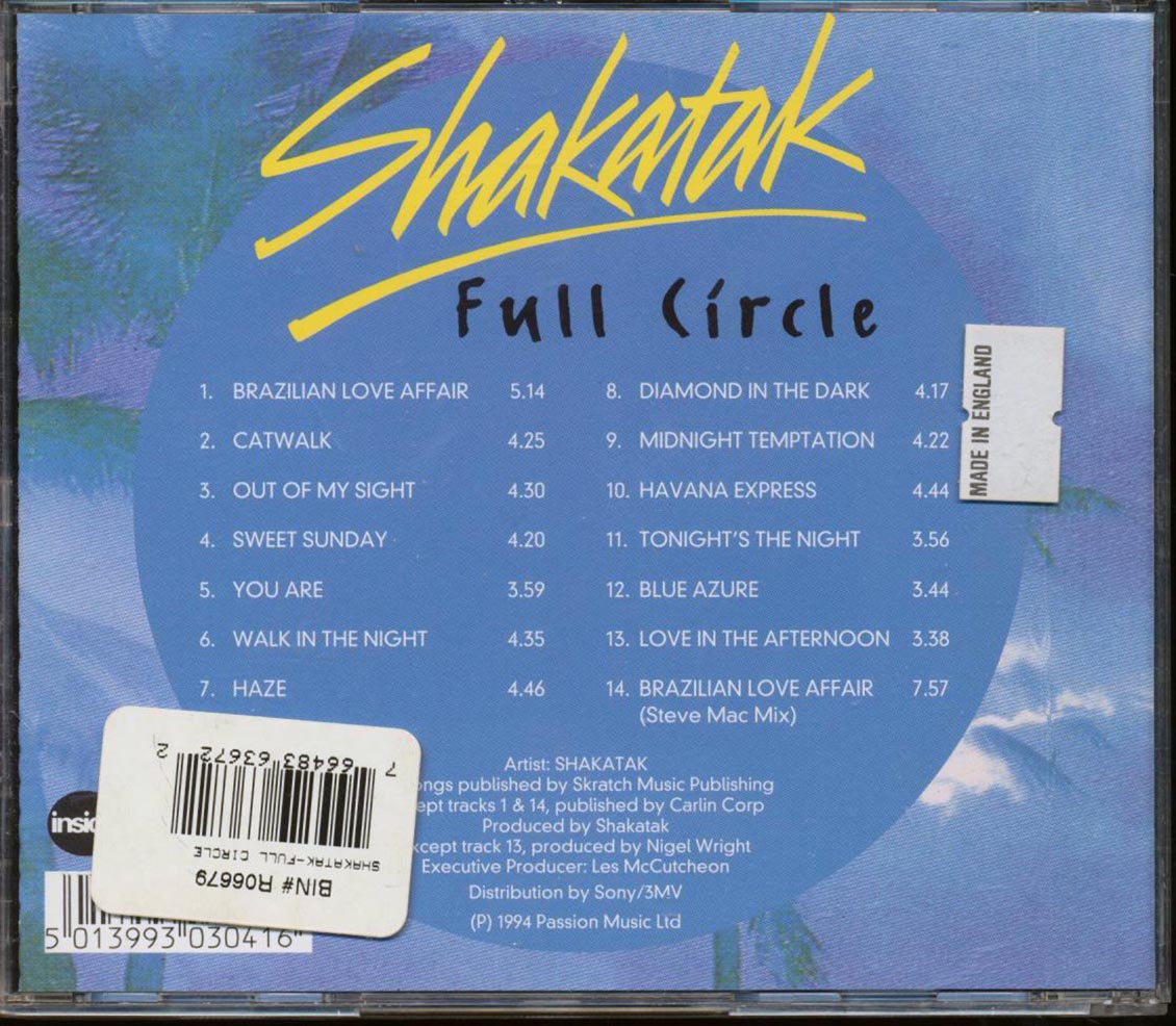 Shakatak - Full Circle